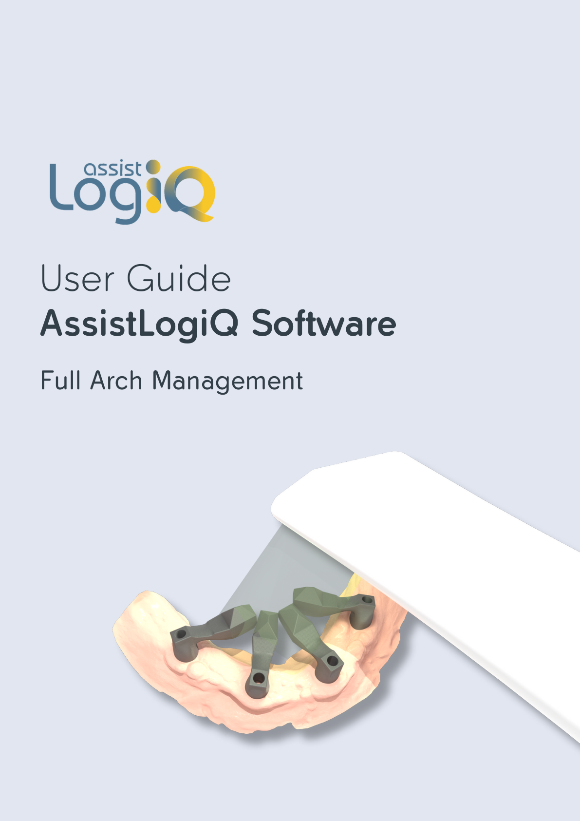 AssistLogiQ Software – User Guide (titulní strana)