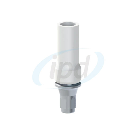 Digital IPD cobalt-chromium base for a straight screw channel