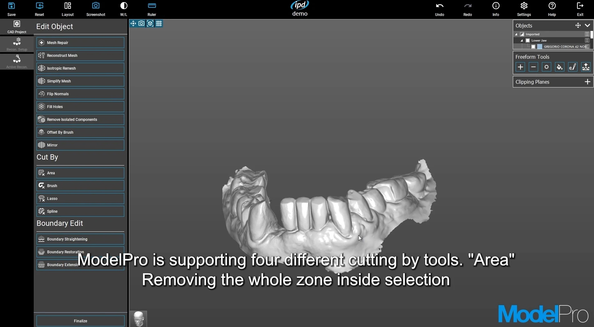 Náhled instruktážního videa: ModelPro: úprava STL modelu pro 3D tisk