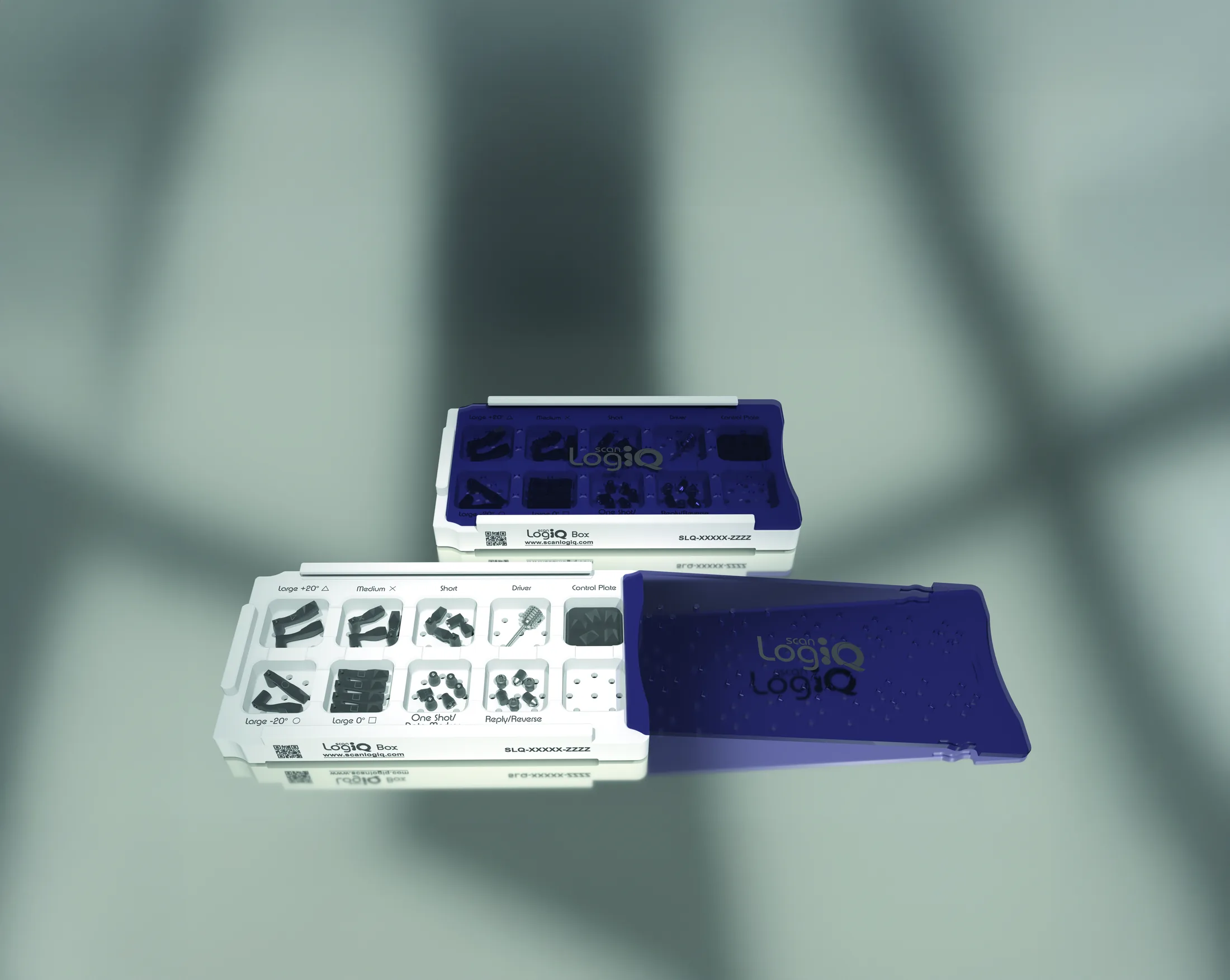 ScanLogiQ kit for controlled digital full-arch scanning
