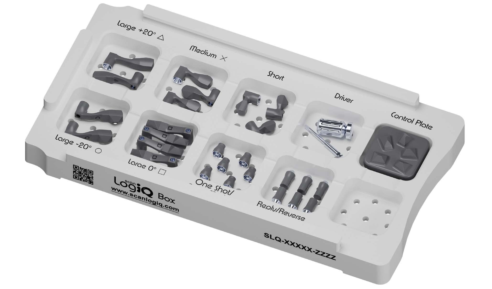 ScanLogiQ Kit – sada skenovacích tělísek a příslušenství (Scan Flag iQ konfigurace)